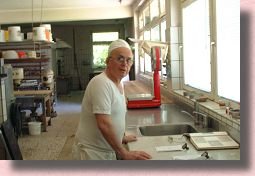 Backstube der Konditorei Alber